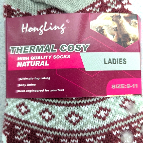 New Thermal Alabama Socks with Grip - Picture 2 of 6